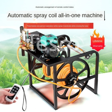 Electric sprayer, high-power pesticide machine, agricultural automatic pipe exhaust, three-wheel spraying