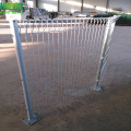 rolled top brc welded mesh fence