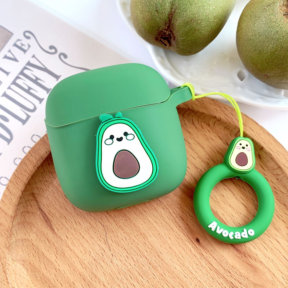 Cute Fresh Fruit Cover for JBL TUNE 220TWS Case Bluetooth Earphone Case for JBL TUNE 225TWS Earphone Case Box with Finger Ring