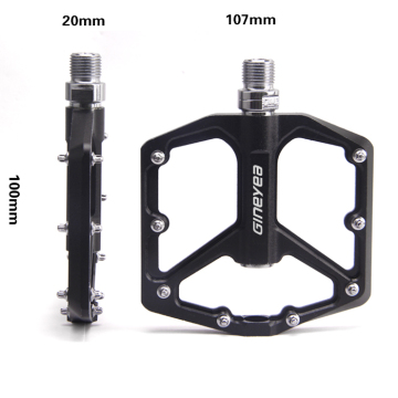 Bike Pedals MTB Pedals Bicycle Flat Pedals Aluminum 9/16