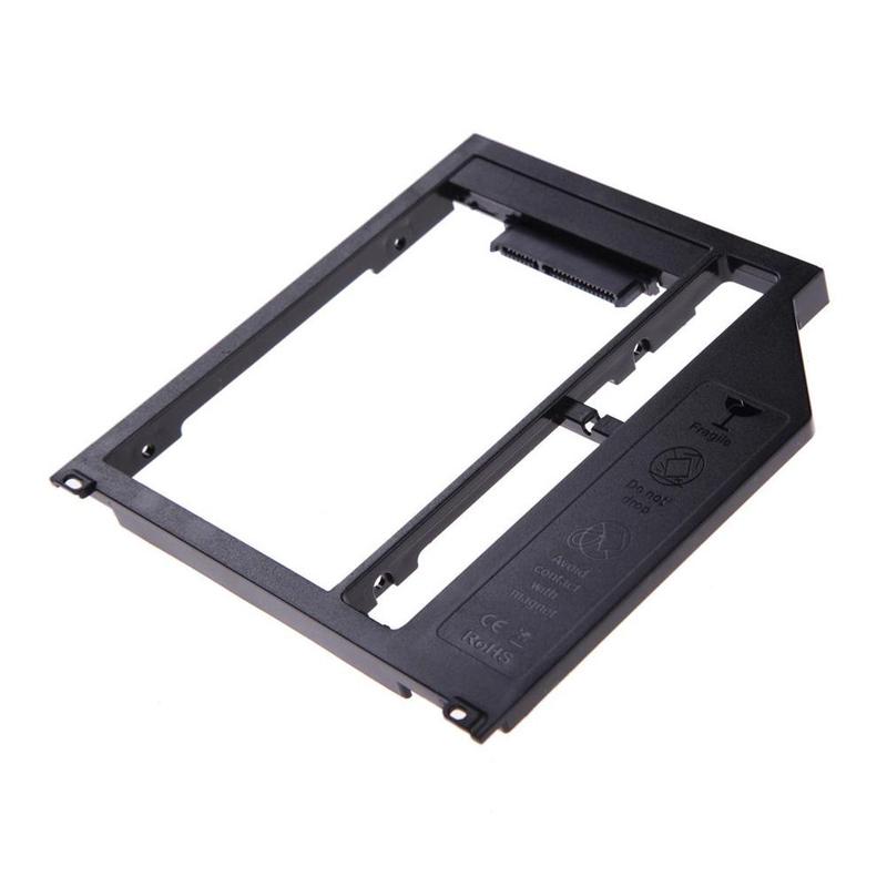 9.0mm Universal SATA 2nd HDD SSD 2.5'' Hard Disk Drive Caddy For Notebook Laptop CD/DVD-ROM Optical Bay