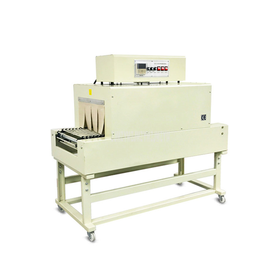 Automatic Heat Shrink Packing Machine Plastic Film Heat Shrinking Package Wrapping Product Packing Machine Box Sealer BS-400