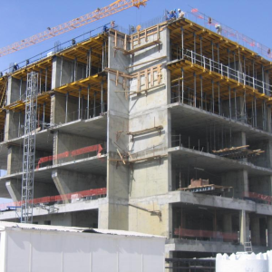 Wood I-Beam Supported Table Formwork