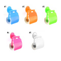 Wholesale Waterproof Plastic Toilet Bathroom Kitchen Wall Mounted Roll Paper Holder Home Decoration 5 Colors