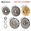 MEROCA 8 9 10 11 12 Speed MTB Bicycle Freewheel Pure Steel 32 36 40 42 46 50 52T Cassette Flywheel Mountain Bike