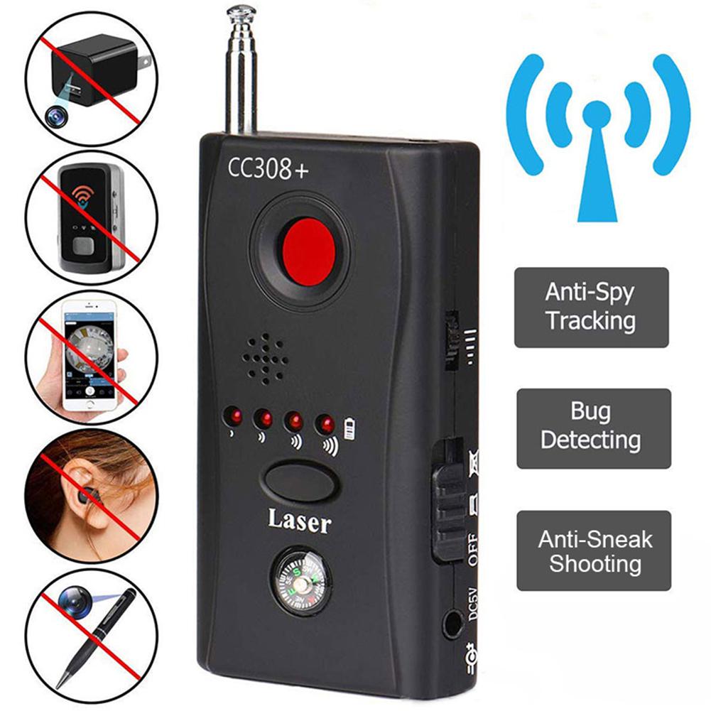 Multi-Function Wireless Camera Lens Signal Detector CC308+ Radio Signal Detect Camera Full-range WiFi RF GSM Device Finder