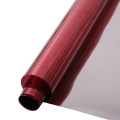 HOHOFILM 50cmx500cm Red&Silver Mirrored Window Film Reflective One Way Mirror Glass Stickers Window Tint