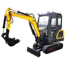 Landscaping machinery rubber track excavator 2 ton mini