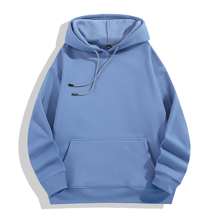 Light Blue Workout Athletic Hoodies