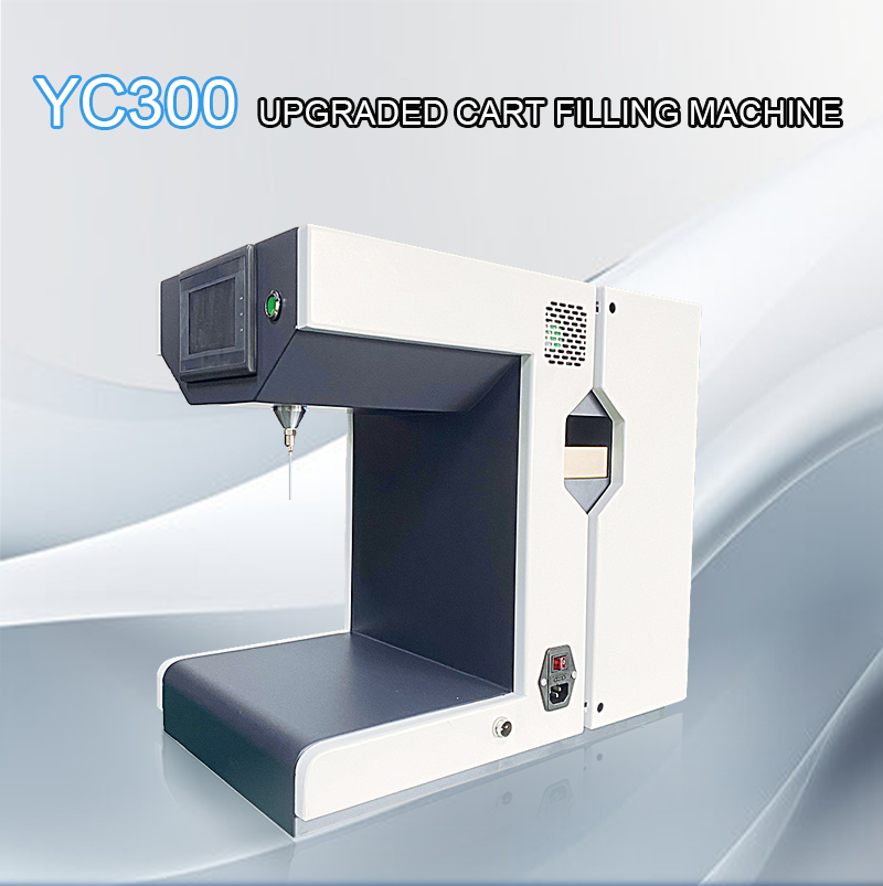 semi-automatic cbd oil cartridge filling machine