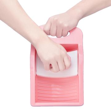 Household Mini Anti-slip Personal Underwear Washboard Washtub Cleaning Tools Scrubboards