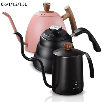 Coffee Pot Pour Over Espresso Moka Pot Gooseneck Coffee Kettle Food Grade Stainless Steel Teapot Drip Kettle Swan Neck