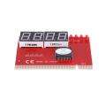 PC 4-digit Code Mainboard Motherboard Diagnostic Analyzer Tester PCI Card with Dual POST code display