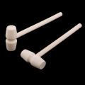 10 Pieces Mini Wooden Hammer Wood Mallets For Seafood Lobster Crab Leather Crafts Jewelry Crafts (5.51 X 1.69 X 0.75 Inch)