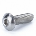 M6 M8 DIN7380 Button Head Screw Hexagon Socket Allen Key Bolts A4 Marine Grade 316 Stainless Steel 8 10 12 14 16 20 25 30-100mm