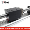 ball screw drive or belt drive cnc linear motion guide rail module for 4 axis xyz slide table gantry robot