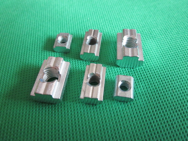 Free delivery 10pcs industrial aluminum profile accessories GB T slider nut 30-40 series, M3-M4-M5-M6-M8
