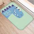 Dinosaur Print Floor Mat Carpet Soft Flannel Doormat Rugs for Bedroom Living Room Door Floor Hallway Mats