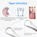 1PC High quality Tongue Scraper Stainless Steel Oral Tongue Cleaner Scraper Medical Mouth Brush Reusable Fresh Breath Maker Tool