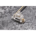 Everglide Transparent Gold Plated Pcb screw in Stabilizer for Custom Mechanical Keyboard gh60 xd64 xd84 6.25x 2x 7x xd96 xd87