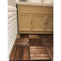 24pieces ,Outdoor Carbonized Wood Carpet