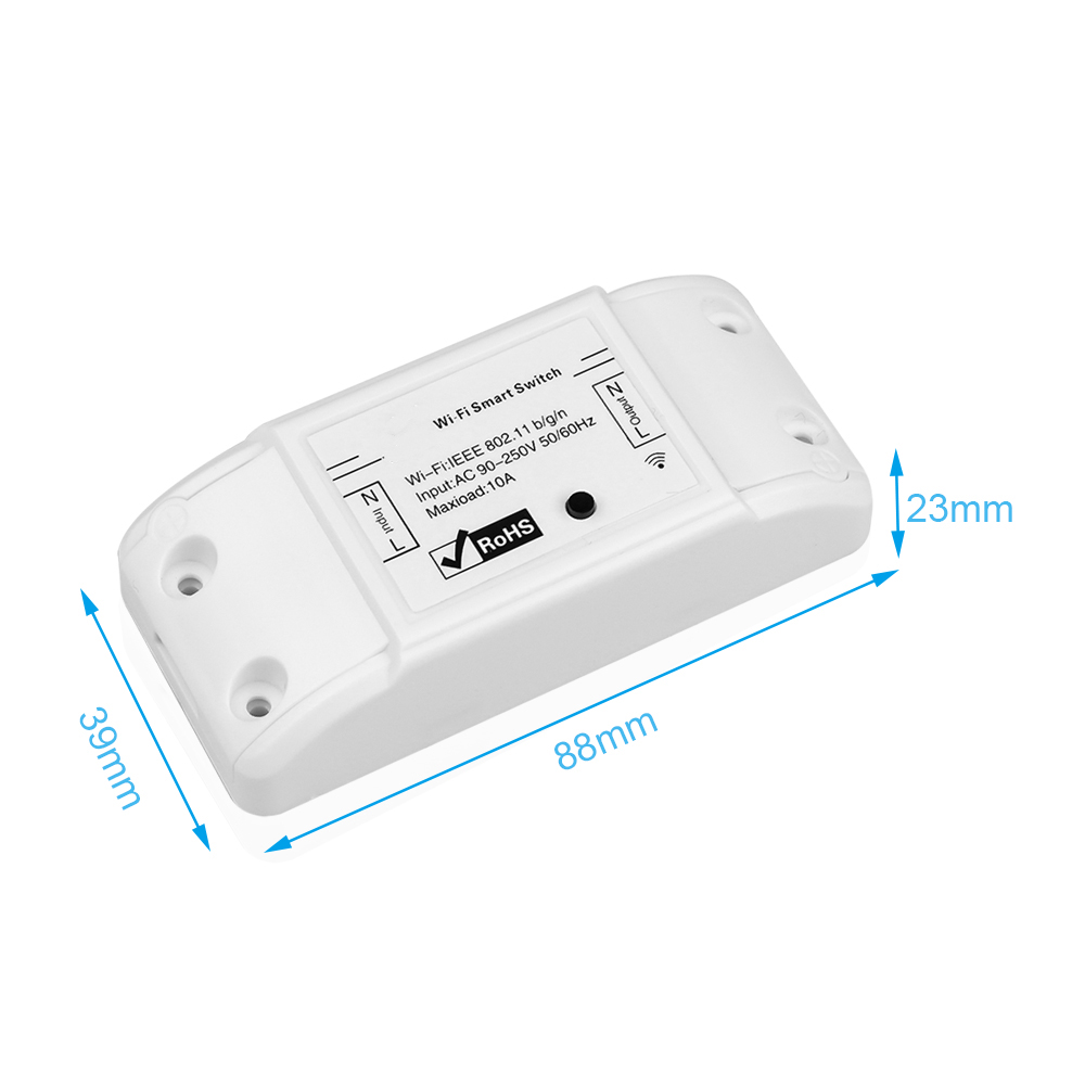 Wireless Smart Wifi Module Switch DIY Wireless Switcher Wifi Timers Light Voice Remote Control Switch Smart Home Controller