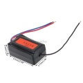 1Pc DC 12V Power Supply Pre-wired Black Plastic Audio Power Filter for Car VEA22P Filtering For Audio Dropship