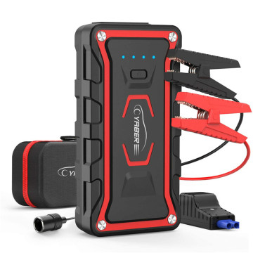 Yaber 20000mAh Jump Starter Emergency Jump starter Battery Power Bank Auto Booster Peak Amper 1600A for All Gas and 7L Diesel