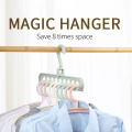 Magic Clothes Coat Hanger Organizer Baby Clothes Drying Racks Plastic Hat Scarf Holder Storage Rack Hangers for Clothes