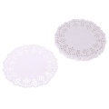 100pcs Lace Coaster Placemat Cushion Mug Holder Tea Cup Pad Mat Wedding Party H7ED
