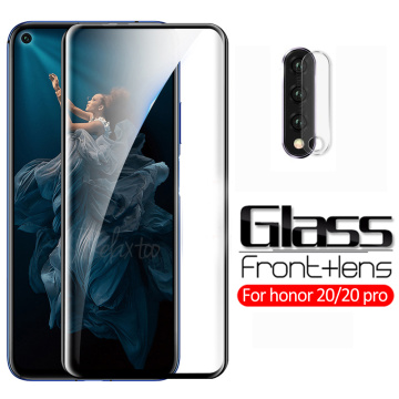 2-in-1 protective glass For huawei honor 20 YAL-L21 Back Camera lens tempered glass on honor 20 pro YAL-L41 honor20 20pro Film