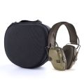 Portable Hard EVA Carrying Case For Howard Leight Sport Earmuff Headphones and Genesis Sharp-Shooter Eyewear Glasses