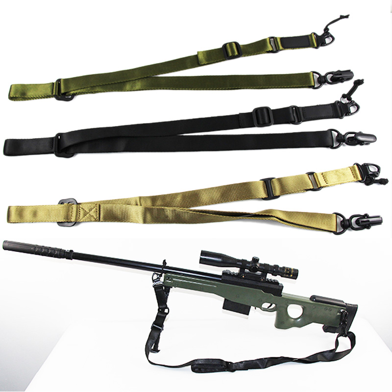 Tactical Gun Sling 2 Point Airsoft Rifle Strap For MS2 Sniper Rifle Carbine Military Shooting Hunting Accessories gun Sling Rope