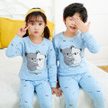 Baby Boys Clothing Sets Cotton Pyjamas Kids Nightwear Winter Children's Pajamas Long Sleeve Girls Boy Sleepwear For 4 6 8 10 12Y