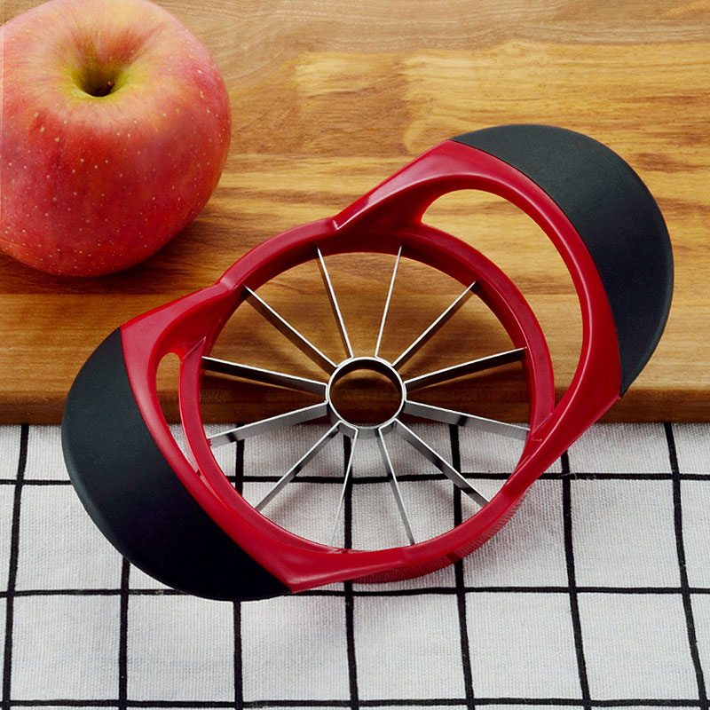 Apple Slicer Upgraded Version 12-Blade Large Apple Corer, Stainless Steel Ultra-Sharp Apple Cutter for Women Christmas