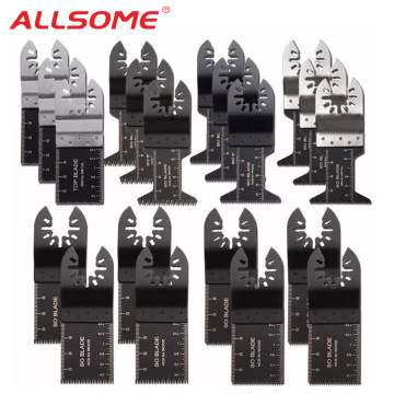 ALLSOME 20pcs Oscillating Multitool Saw Blades for Fein Multimaster Makita Bosch Oscillating Tools HT2806