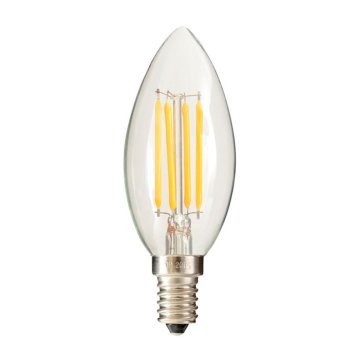 E14 LED Candle Bulb Retro Edison Lamp Filament Candle Lamp Light 2w 4w 6w Globe Chandelier Lighting Home Decor Light