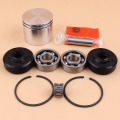 41mm Piston Ring Ball Bearing Oil Seal Kit For Partner 350 351 352 370 371 390 401 420 Chainsaw Engine Motor Parts