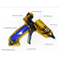 Cordless Hot Melt Glue Gun 6V Charge Battery High Temp Heater Graft Repair Heat Gun Pistola de cola Tenwa Tools S-608