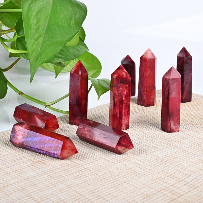 Natural Healing Quartz Gemstone Wand