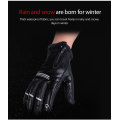 Outdoor Warm Gloves Winter Cashmere Finger Non-slip Mountaineering Cycling Touch Screen Full Finger Gloves Non-Slip Ski Gloves