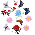 Flowers Embroidery Applique Patches Used for Clothing