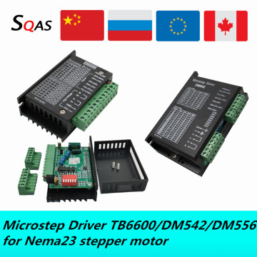 1 pcs Microstep Driver for Nema23 stepper motor TB6600 /DM542/DM556 DC motor driver for CNC router