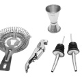 12pcs/Set Bartender Mixed Drinks Tool Bar Wine Mixing Spoon 550ml Stainless Steel Cocktail Shaker Bars Set With Wine Rack Stand