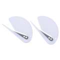 1/2Pcs Plastic Mini Letter Opener Mail Envelope Opener Safety Paper Guarded Cutter Blade Office Equipment