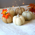 5.5" Pumpkin Line&Foam Artical Decos for home Wedding Fall Accessory Village Festival Rustic Christmas Craft Pumpkins