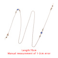 1PC New Fashion Women Geometric Glasses Chain Sunglasses Eyeglass Metal Lanyard Anti-skid Bracket Spectacles Cord Accessories