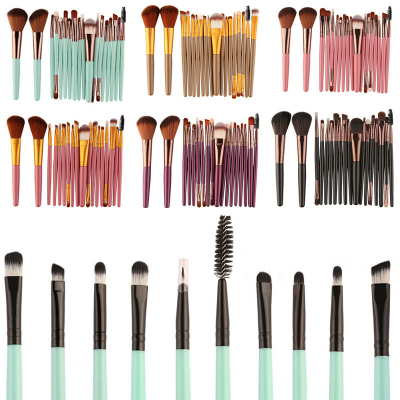 2019 Newest Hot 18PCS Make up Brushes Set Fashion Makeup Foundation Blusher Face Powder Brush