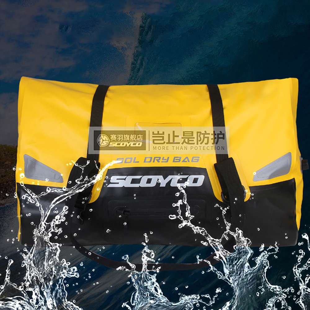 SCOYCO Motorcycle Bag 60L Multifunctional Waterproof Package Motocross Bag Clutter Bag Motorcycle Travel Bag Moto Luggage Bags