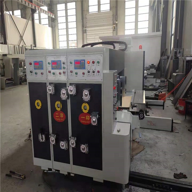 corrugated carton box flexo printer slot machine2